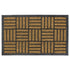 Woven Rubber Tuffscrape Mat 45x75cm